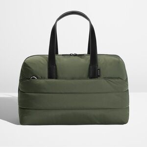 Away Quilted Everywhere Bag in Olive Green travel